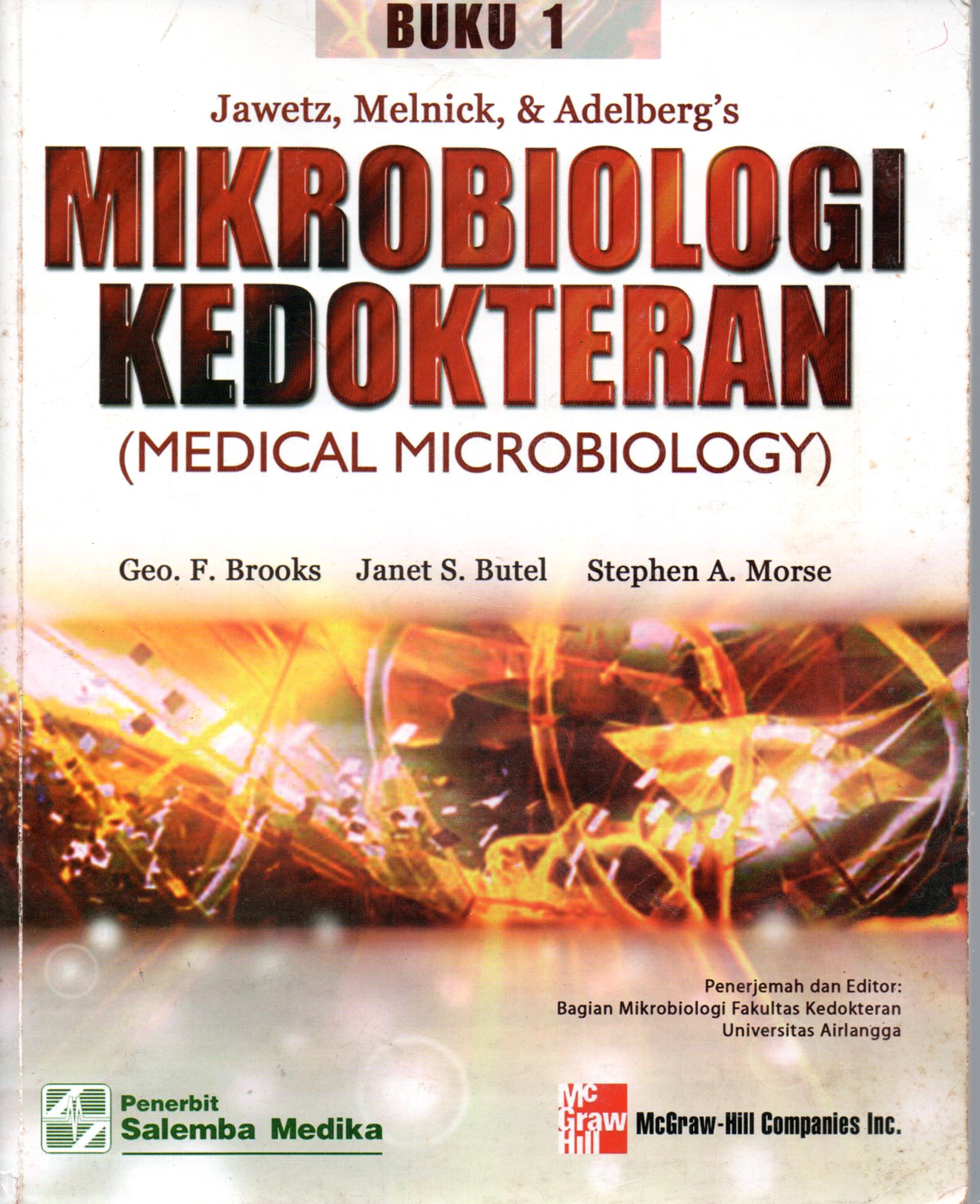 Sampul Mikrobiologi Kedokteran = Medical Microbiology / Penerjemah: Bagian Mikrobiologi Fakultas Kedokteran Universitas Airlangga