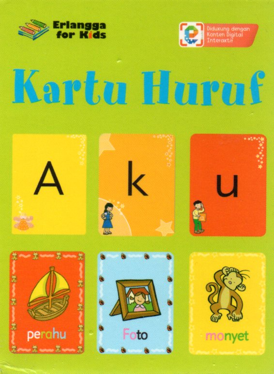 Sampul Kartu Huruf / Editor: Hiko Erlina