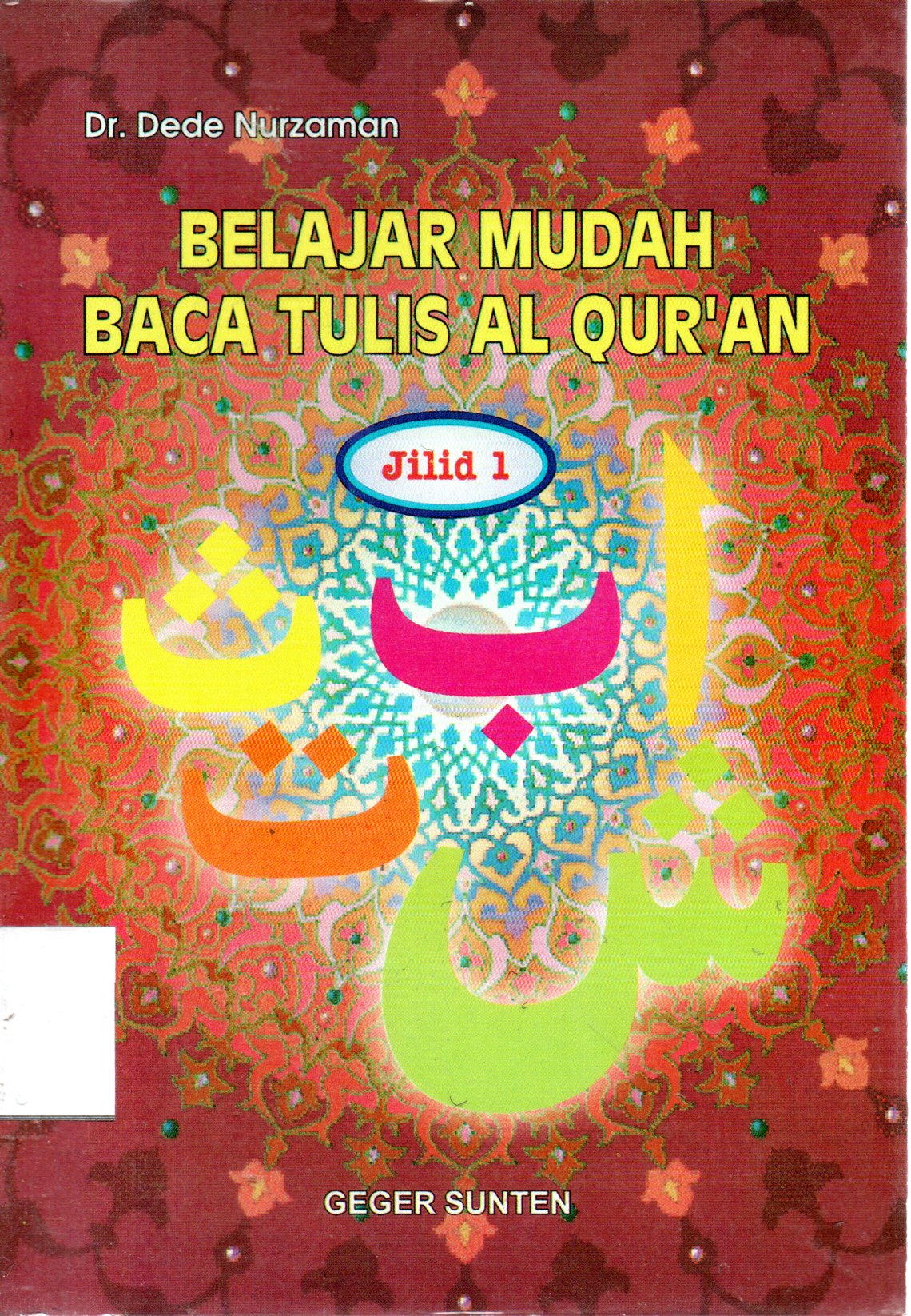 Sampul Belajar Mudah Baca Tulis Al-Quran