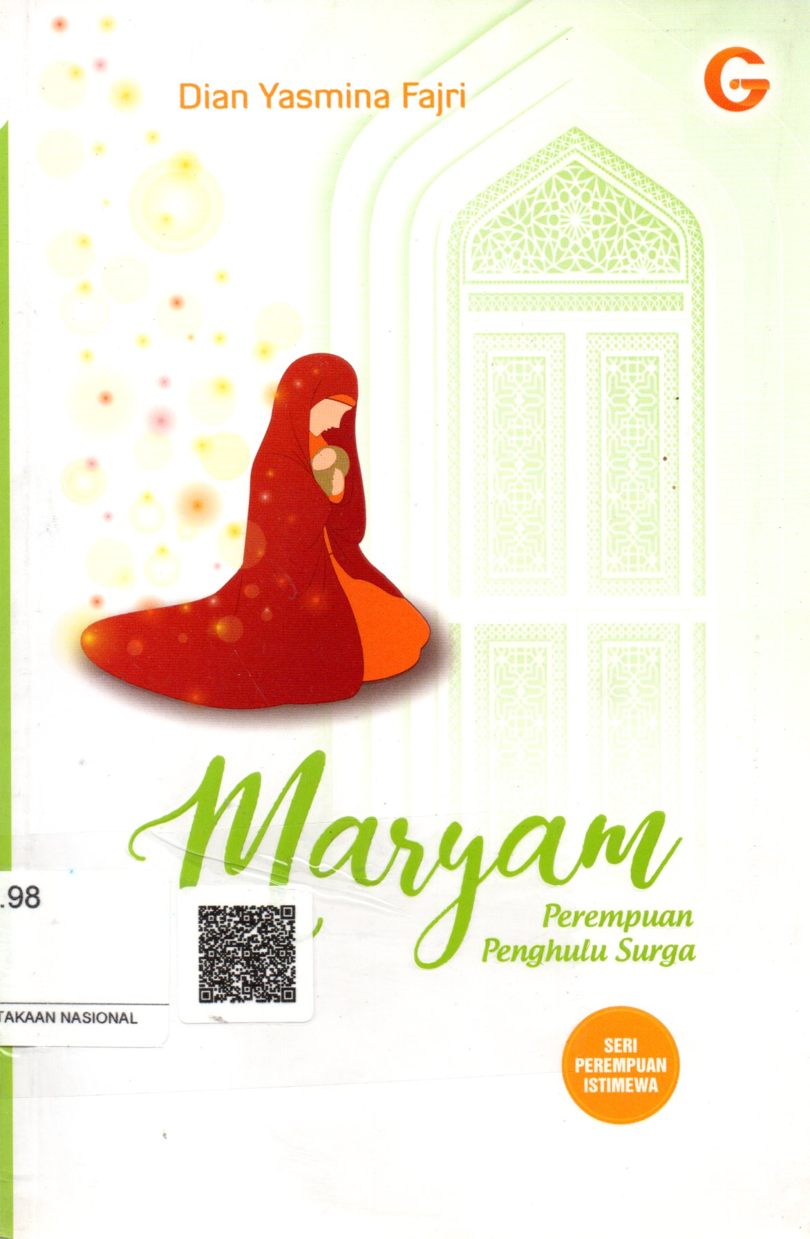 Sampul Maryam :  Perempuan Penghulu Surga / Penyunting: Mardiati