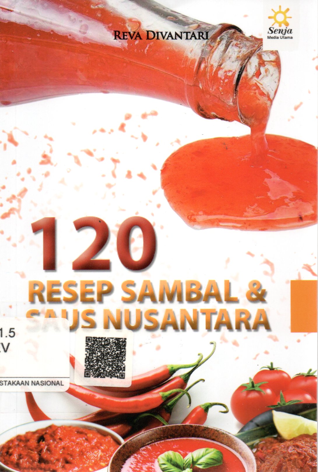 Sampul 120 Resep Sambal dan Saus Nusantara / Editor: Derry