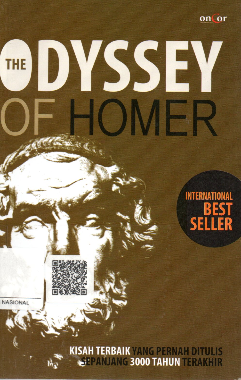 Sampul The Dyssey of Homer :  Kisah Terbaik yang Pernah Ditulis Sepanjang 3000 Tahun Terakhir / Penerjemah: A. Rachmatullah
