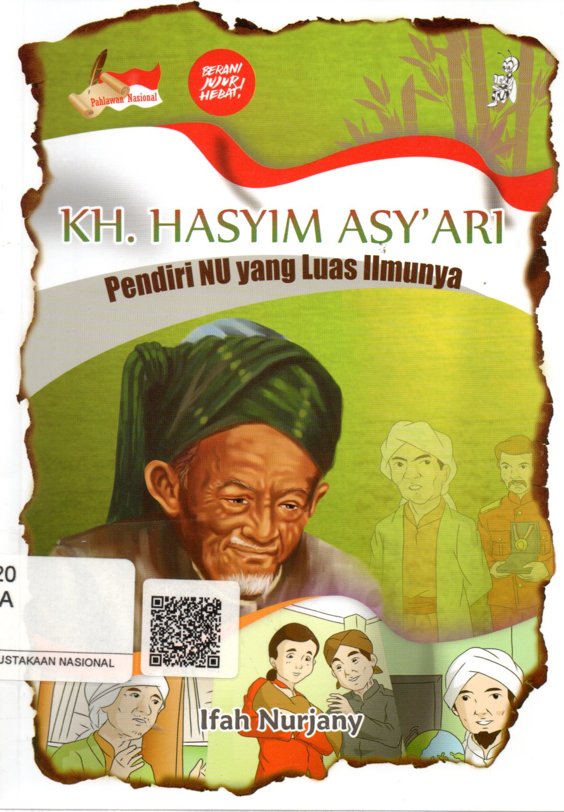 Sampul K.H. Hasyim Asy'ari :  Pendiri NU yang Luas Ilmunya