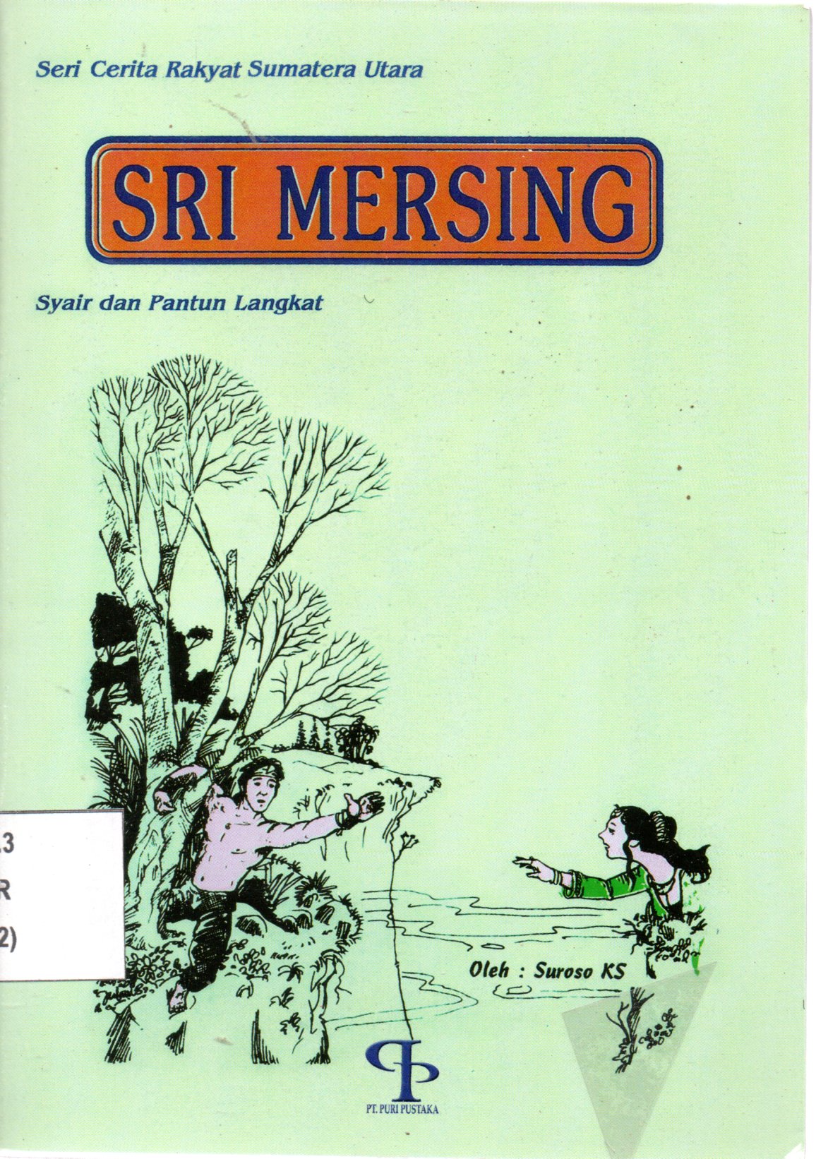 Sampul Sri Mersing :  Syair dan Pantun Langkat