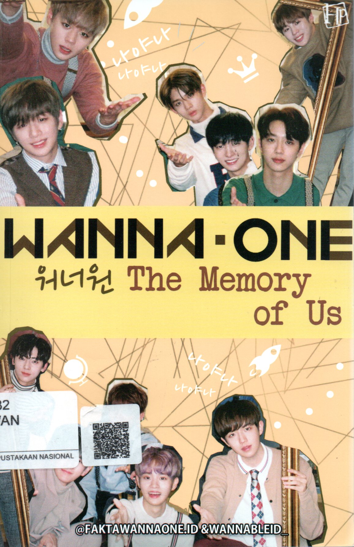 Sampul Wanna One :  The Memory of Us / Penyunting: Phity