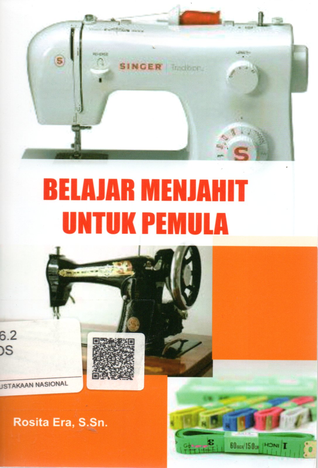 Sampul Belajar Menjahit untuk Pemula
