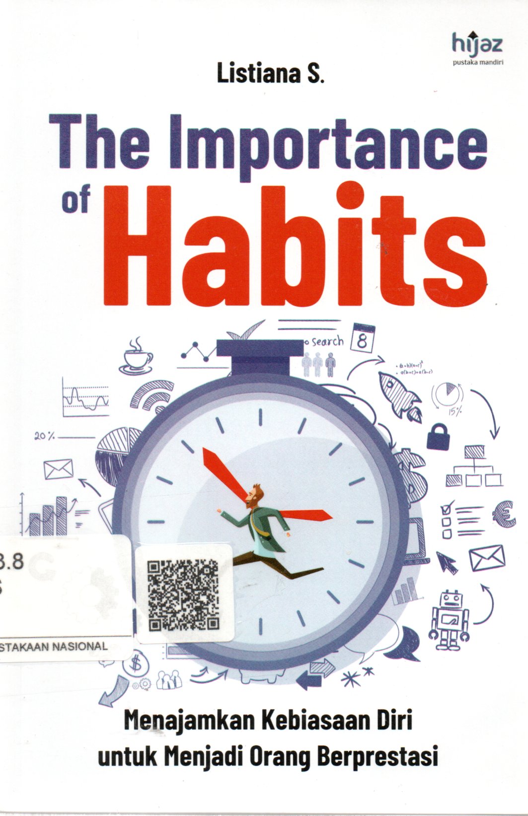 Sampul The Importance of Habits :  Menajamkan Kebiasaan Diri untuk Menjadi Orang Berprestasi / Penyunting: Tim Hiputindo