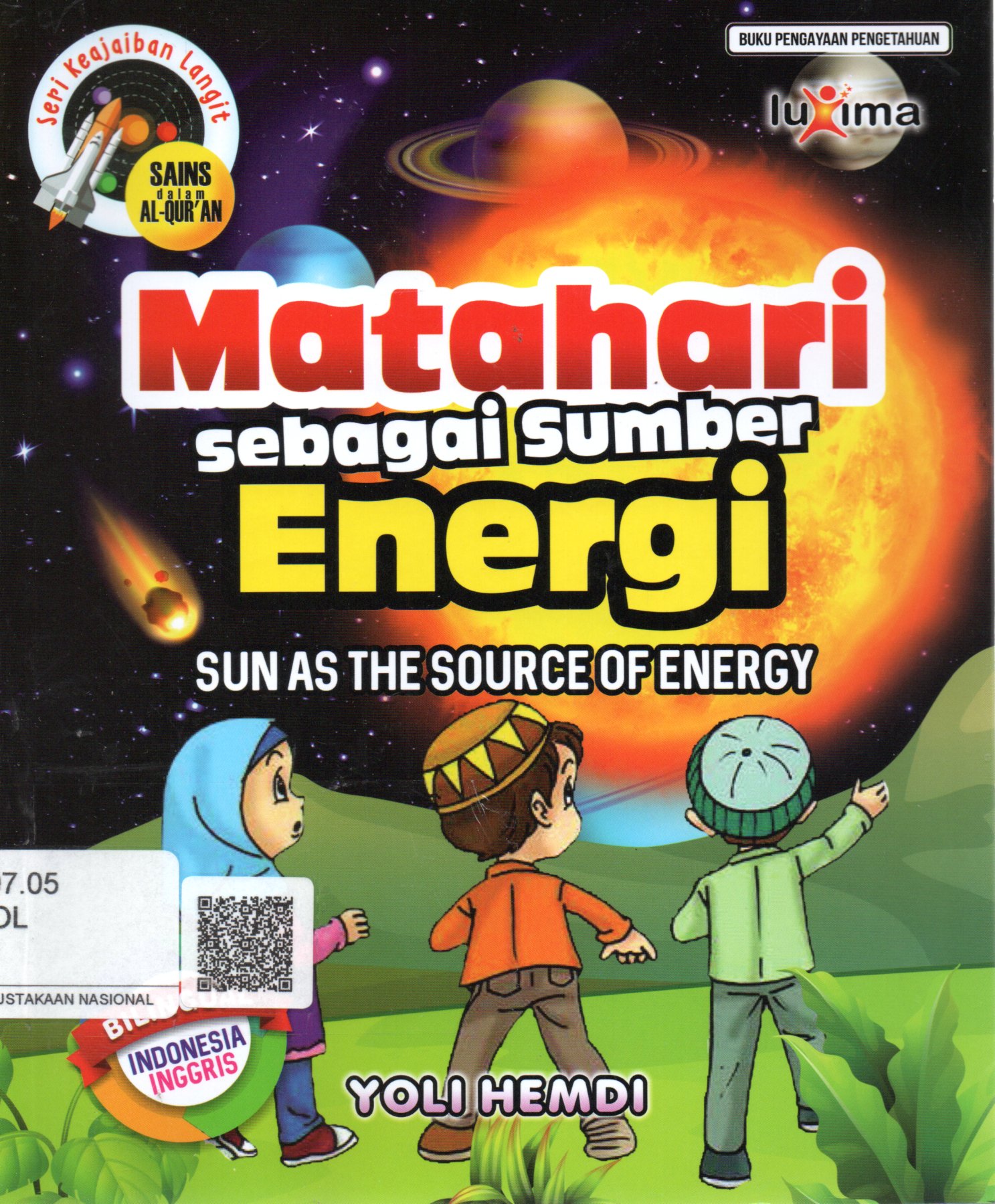 Sampul Matahari sebagai Sumber Energi :  Sun as the Source of Energy / Penerjemah: Nur Lailatur Rofiah
