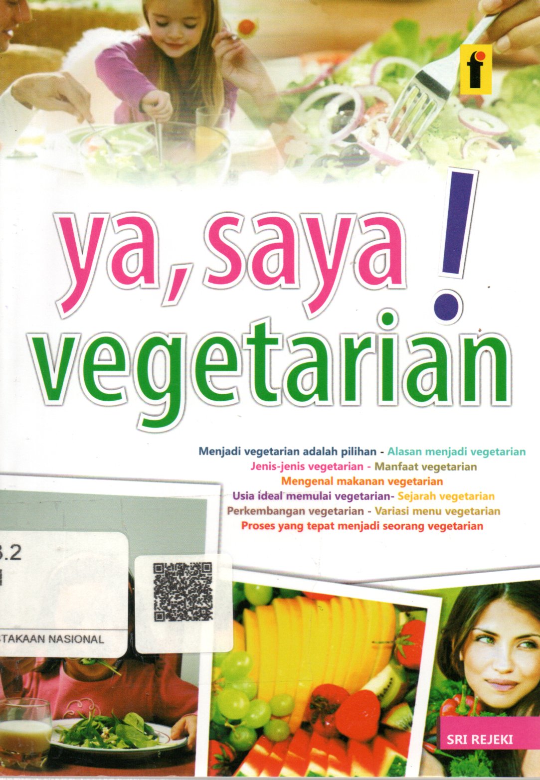 Sampul Ya, Saya Vegetarian / Editor: Qoni