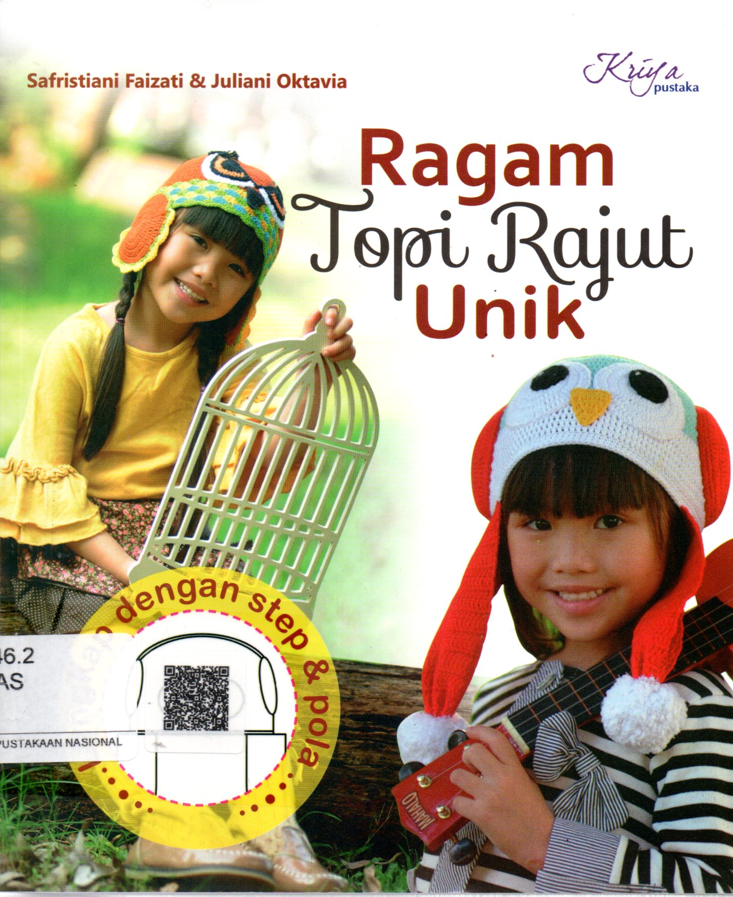 Sampul Ragam Topi Rajut Unik / Penyunting: Septi Rinasusanti