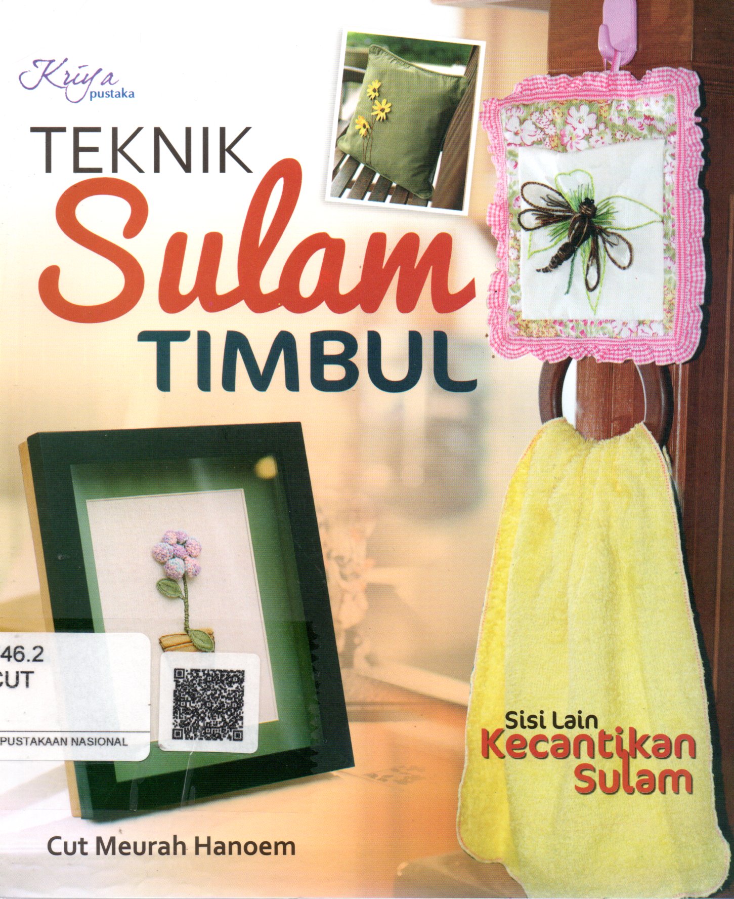 Sampul Teknik Sulam Timbul / Penyunting: Septi Rinasusanti
