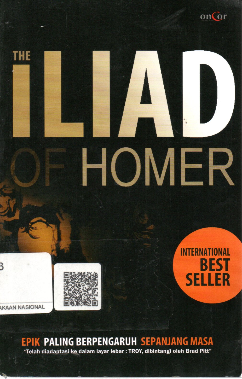Sampul The Iliad of Homer / Penerjemah: A. Rachmatullah