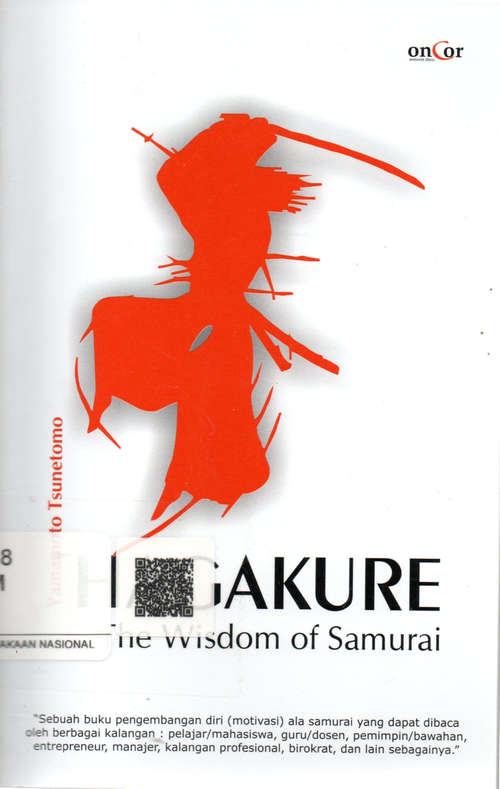 Sampul Hagakure :  The Wisdom of Samurai / Penerjemah: Ina Minasaroh