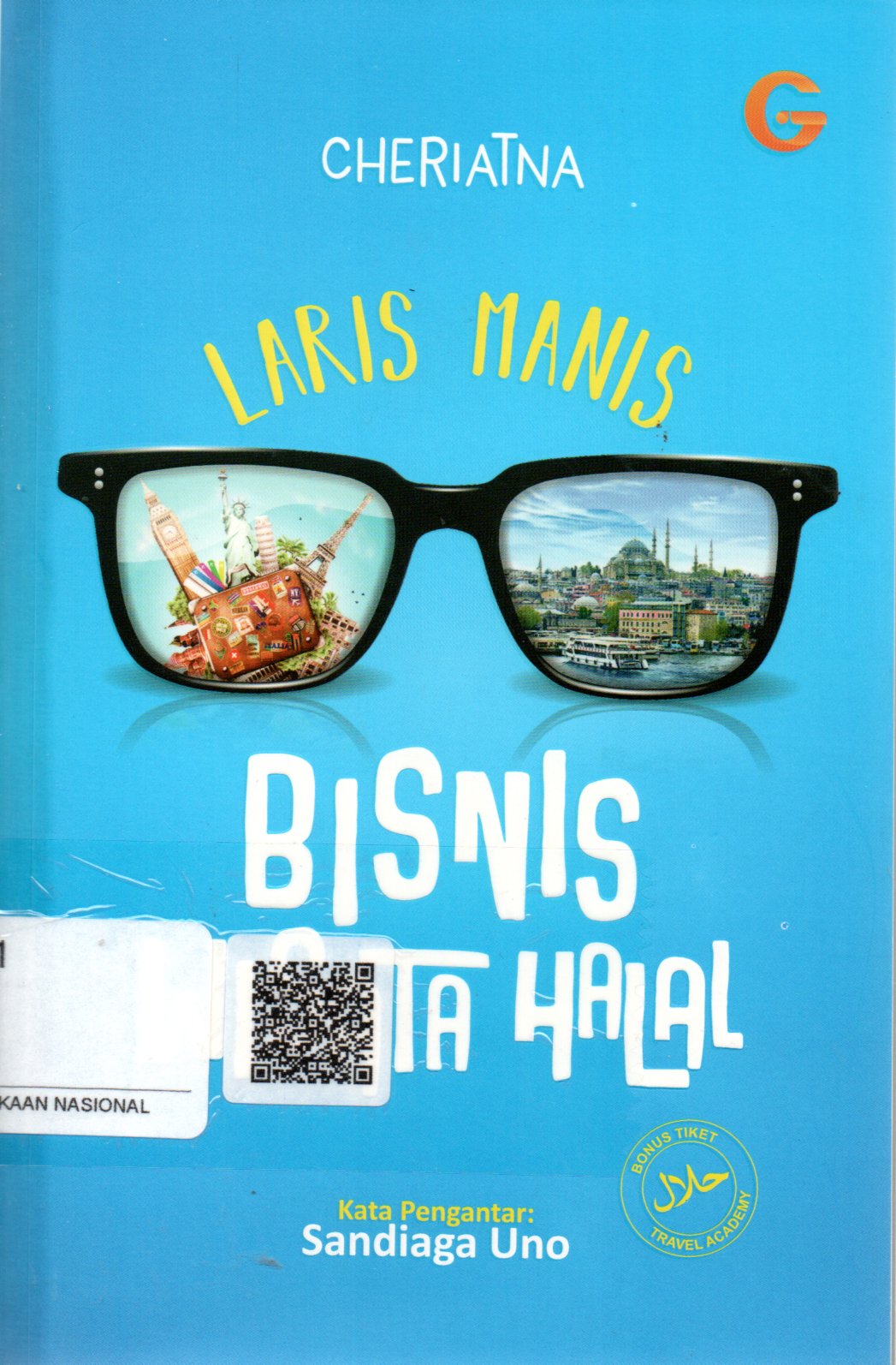 Sampul Laris Manis Bisnis Wisata Halal / Penyunting: Arief Muhajir