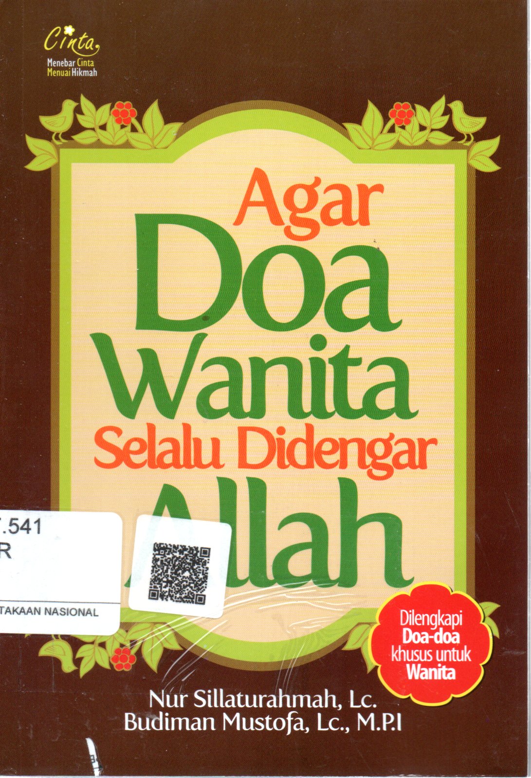 Sampul Agar Doa Wanita Selalu Didengar Allah / Penyunting: Erlina Zachi, Syaiful Mujahidin Hamzah