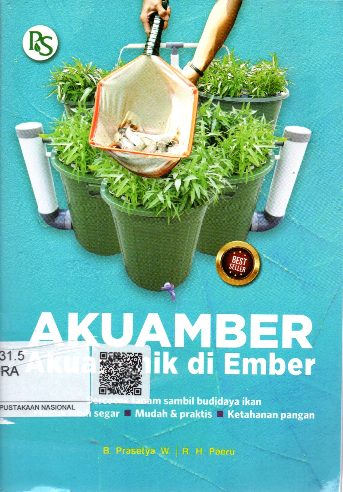 Sampul Akuamber :  Akuaponik di Ember