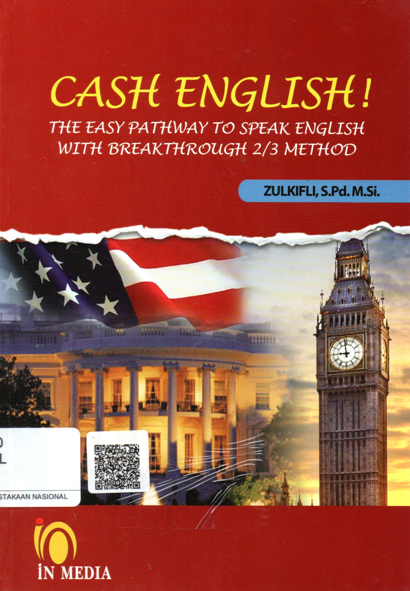 Sampul Cash English :  The Easy Pathway to Speak English with Breakthrough 2/3 Method