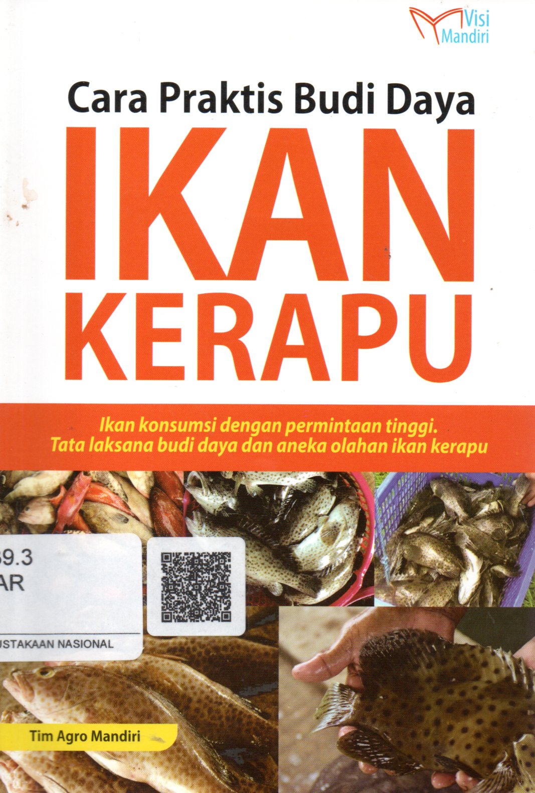 Sampul Cara Praktis Budi Daya Ikan Kerapu :  Ikan Konsumsi dengan Permintaan Tinggi