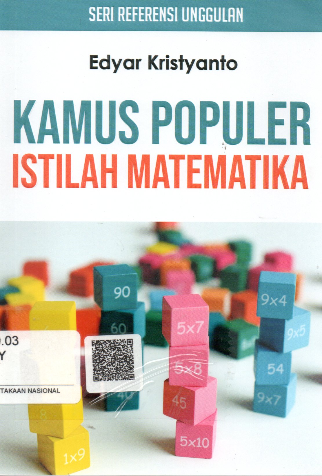 Sampul Kamus Populer Istilah Matematika / Editor: Nomnom