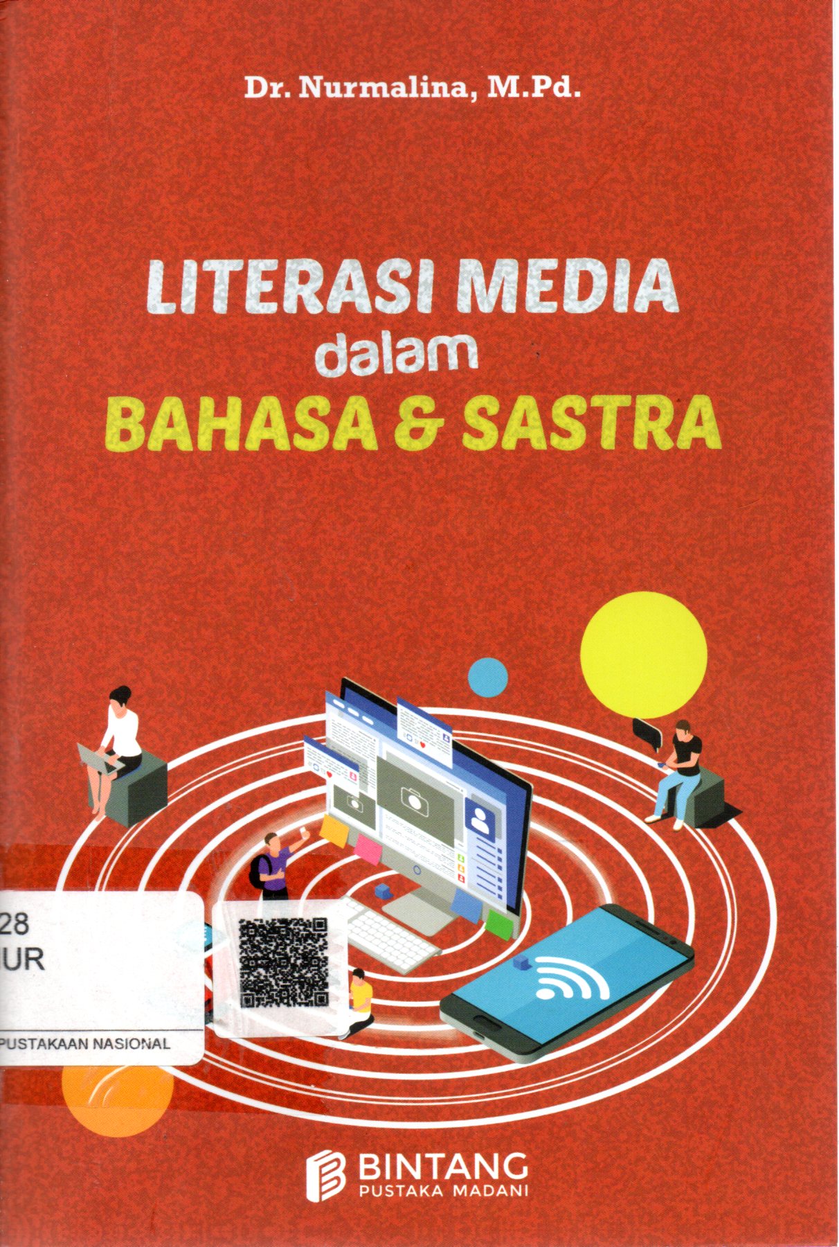 Sampul Literasi Media dalam Bahasa dan Sastra