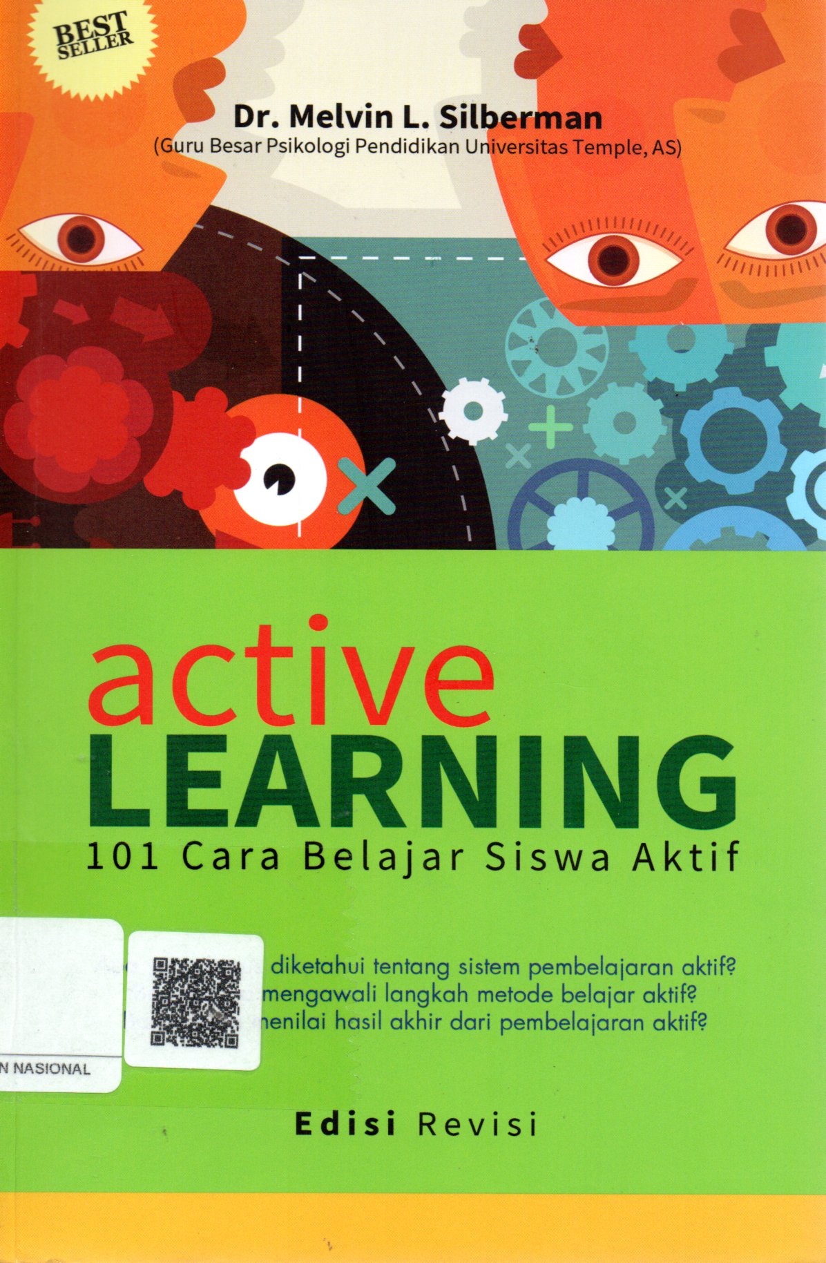 Sampul Active Learning :  101 Cara Belajar Siswa Aktif / Penerjemah: Raisul Muttaqien