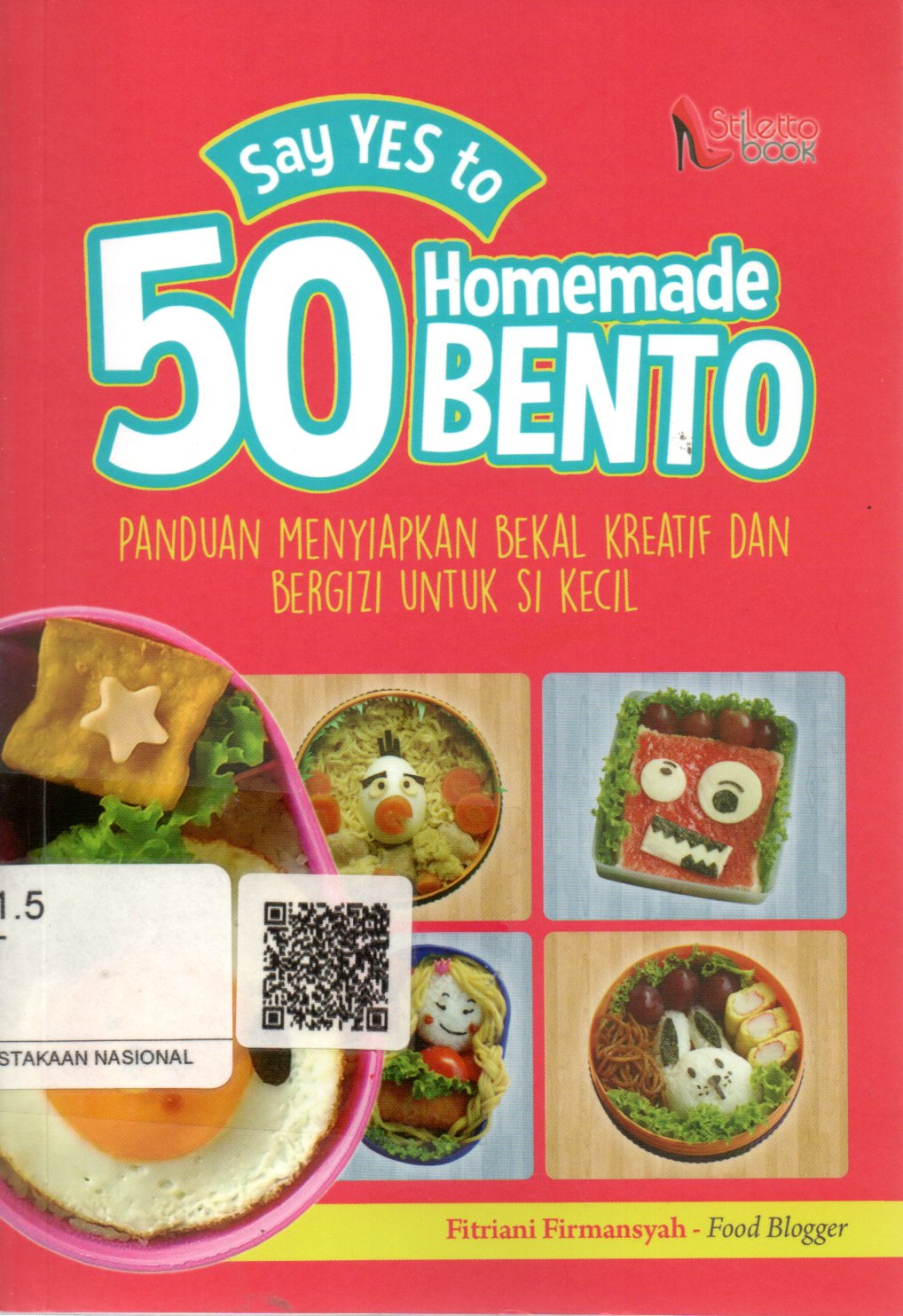 Sampul Say Yes to 50 Kreasi Bento Rumahan / Editor: Herlina P. Dewi