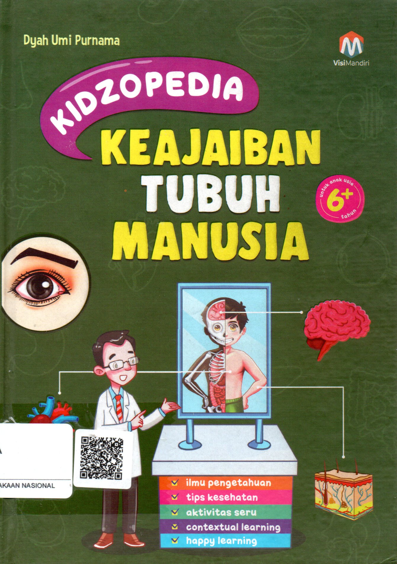 Sampul Kidzopedia :  Keajaiban Tubuh Manusia