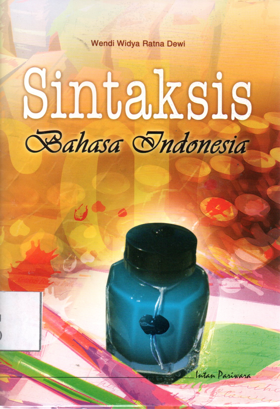 Sampul Sintaksis :  Bahasa Indonesia / Sriyono