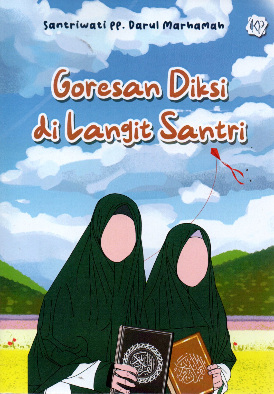 Sampul Goresan Diksi di Langit Santri