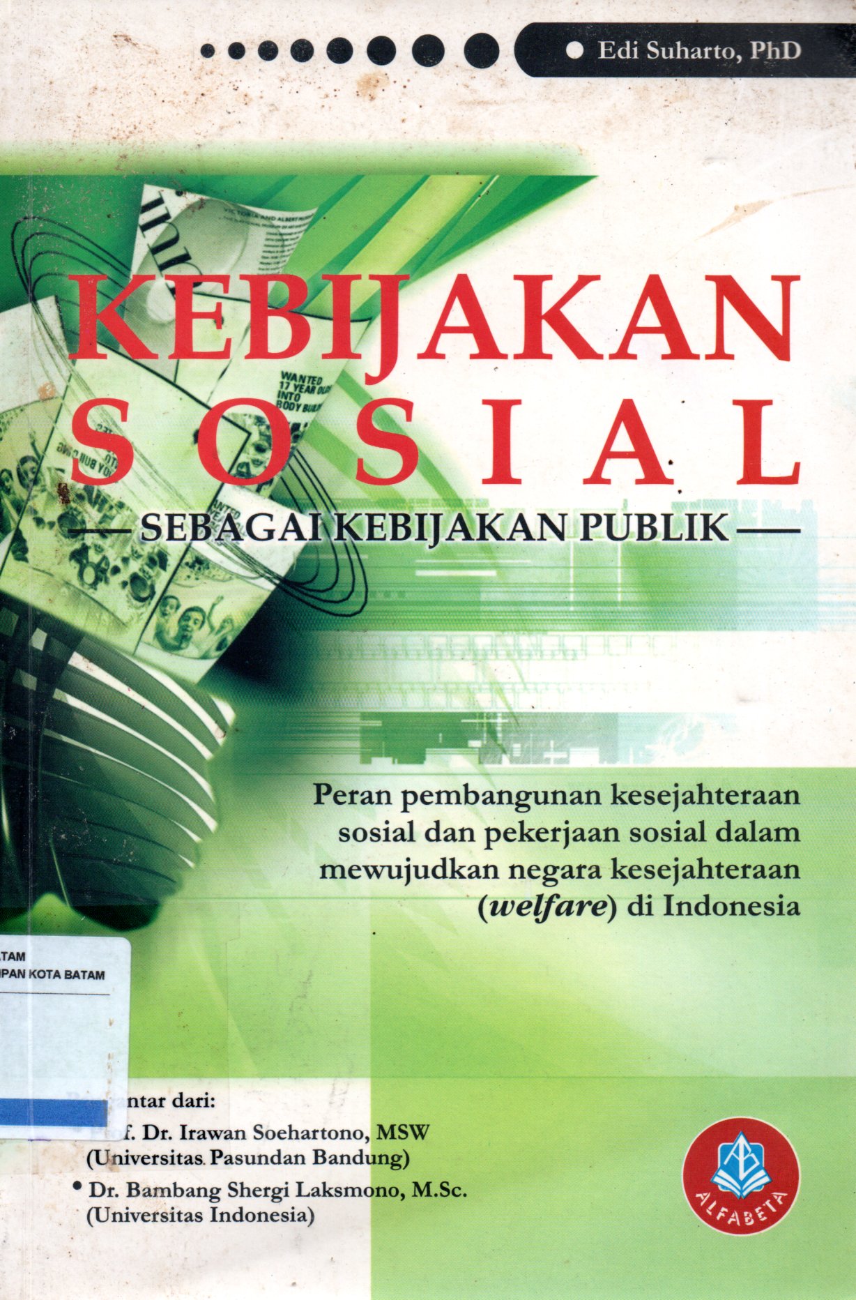 Sampul Kebijakan Sosial Sebagai Kebijakan Publik
