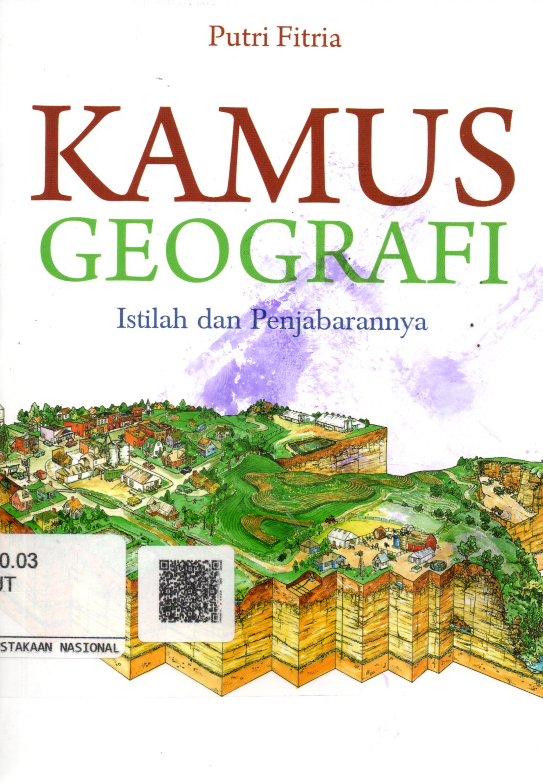 Sampul Kamus Geografi :  Istilah dan Penjabarannya