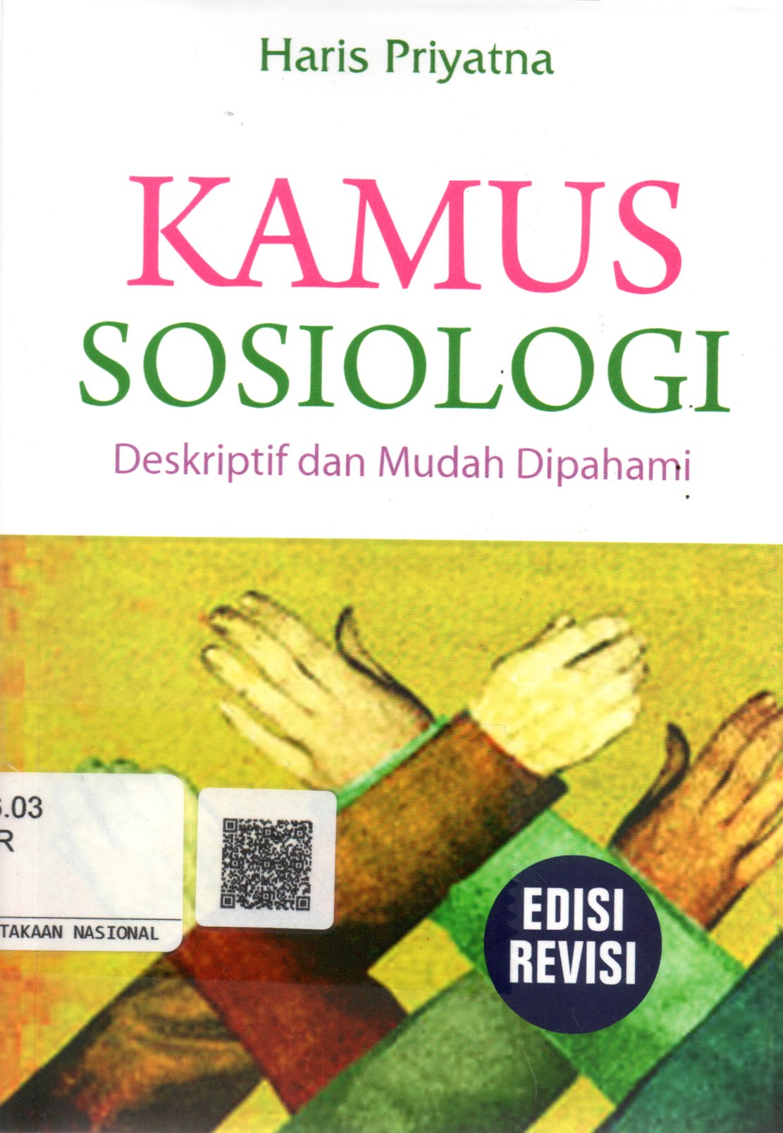 Sampul Kamus Sosiologi :  Deskriptif dan Mudah Dipahami
