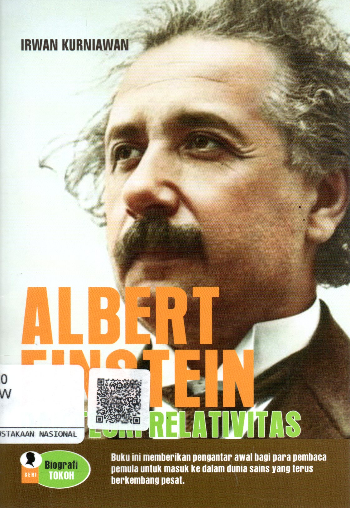 Sampul Albert Einstein dan Teori Relativitas / Editor: Sudarsini, Adib Musta'in El Hasan