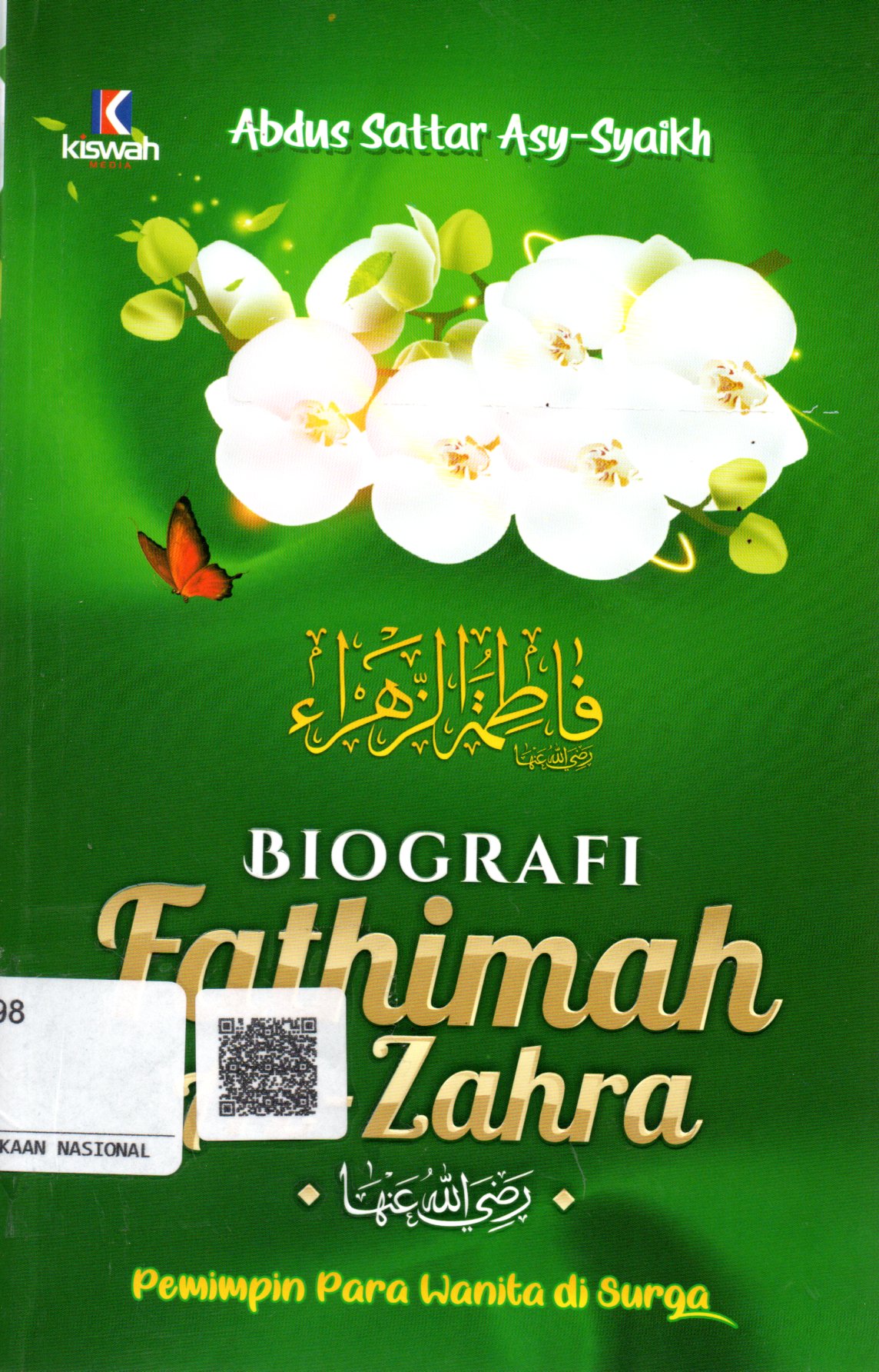 Sampul Biografi Fathimah Az-Zahra :  Pemimpin Para Wanita di Surga / Penerjemah: Umar Mujtahid