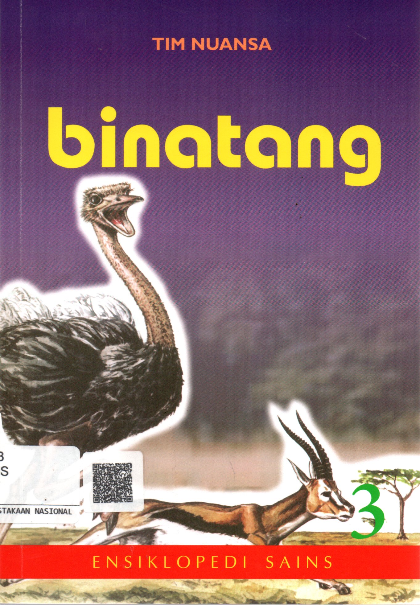 Sampul Ensiklopedi Sains :  Binatang / Penerjemah: Viktor H Damanik, Editor: Agus Salim