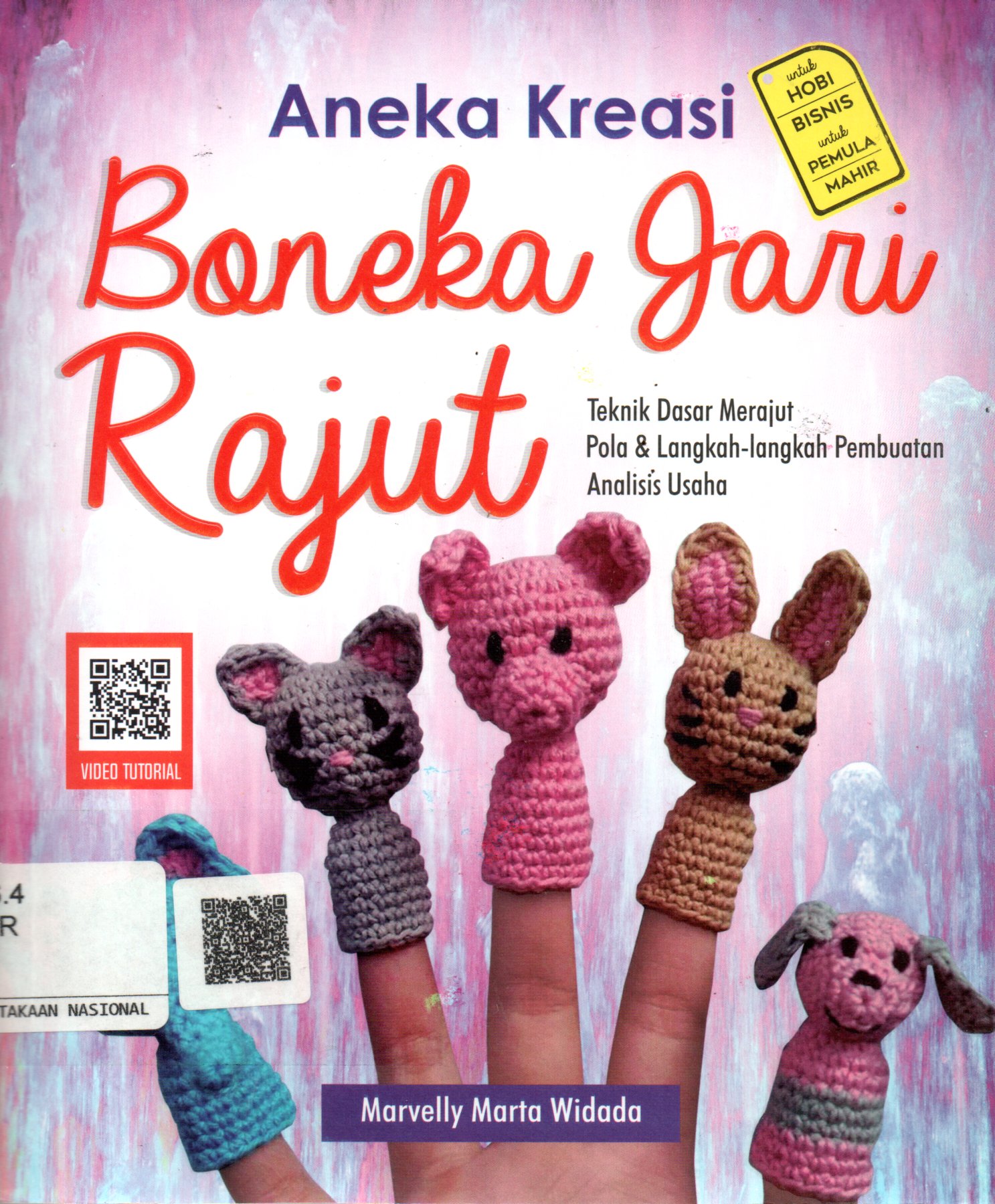 Sampul Aneka Kreasi Boneka dari Rajut / Editor: A. Ria Puji Utami