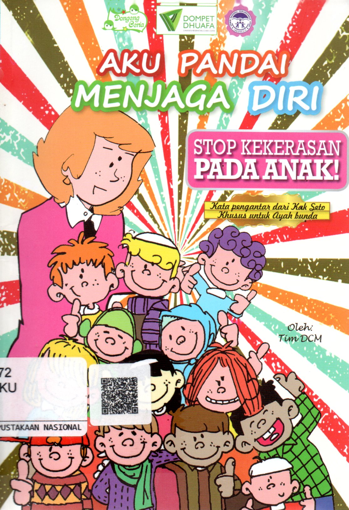 Sampul Aku Pandai Menjaga Diri / Editor: Kak Iman Surachman
