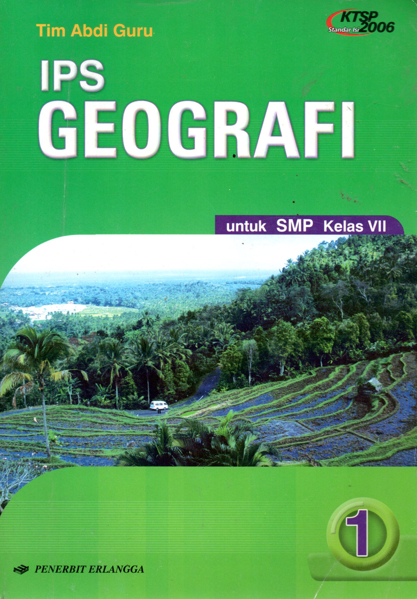 Sampul IPS Geografi untuk SMP Kelas VII / Editor: Faisol