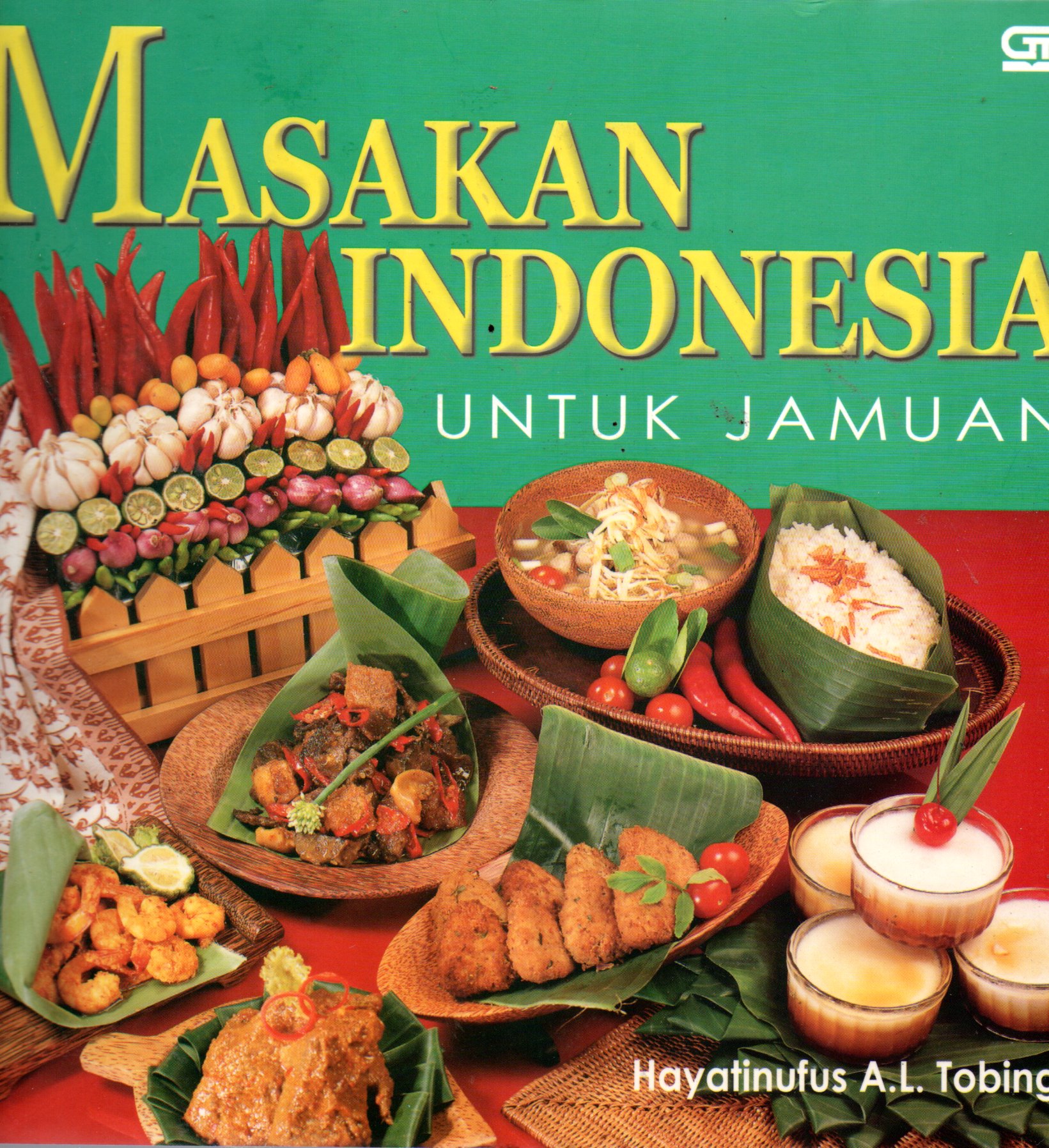 Sampul Masakan Indonesia untuk Jamuan / Editor: Petra Aquina Budiarti