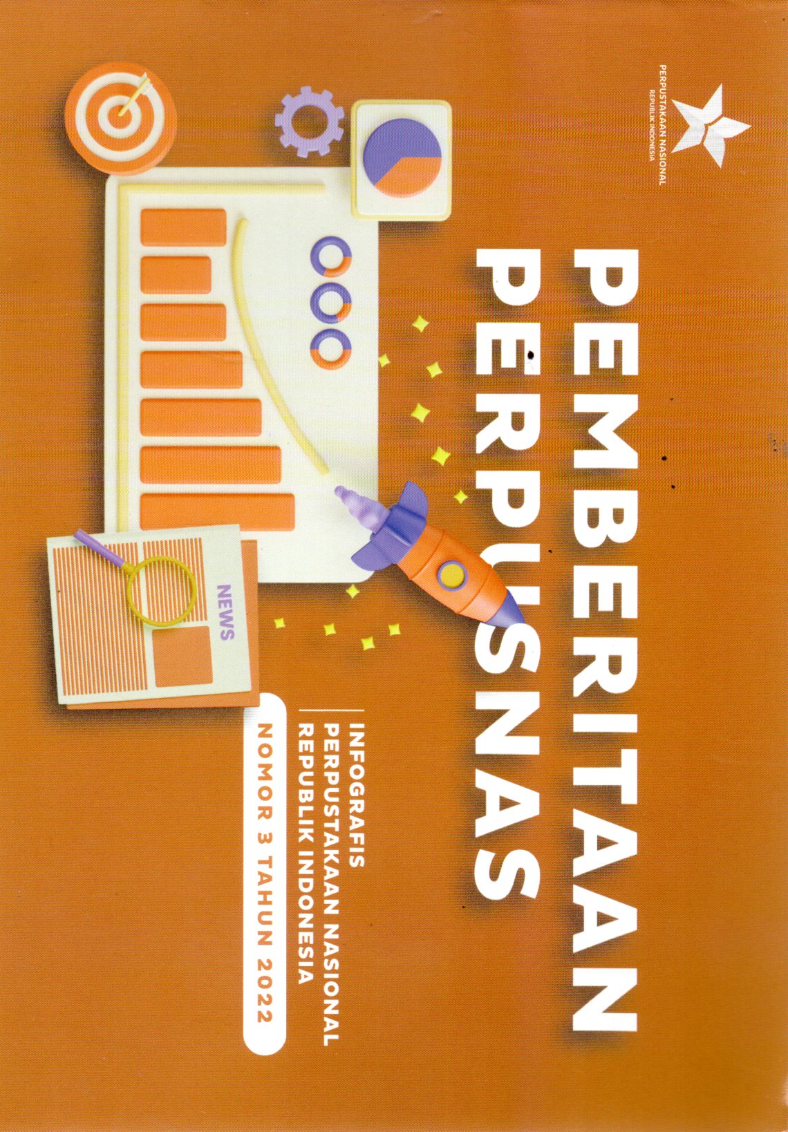 Sampul Pemberitaan Perpusnas :  Infografis Perpustakaan Nasional Republik Indonesia