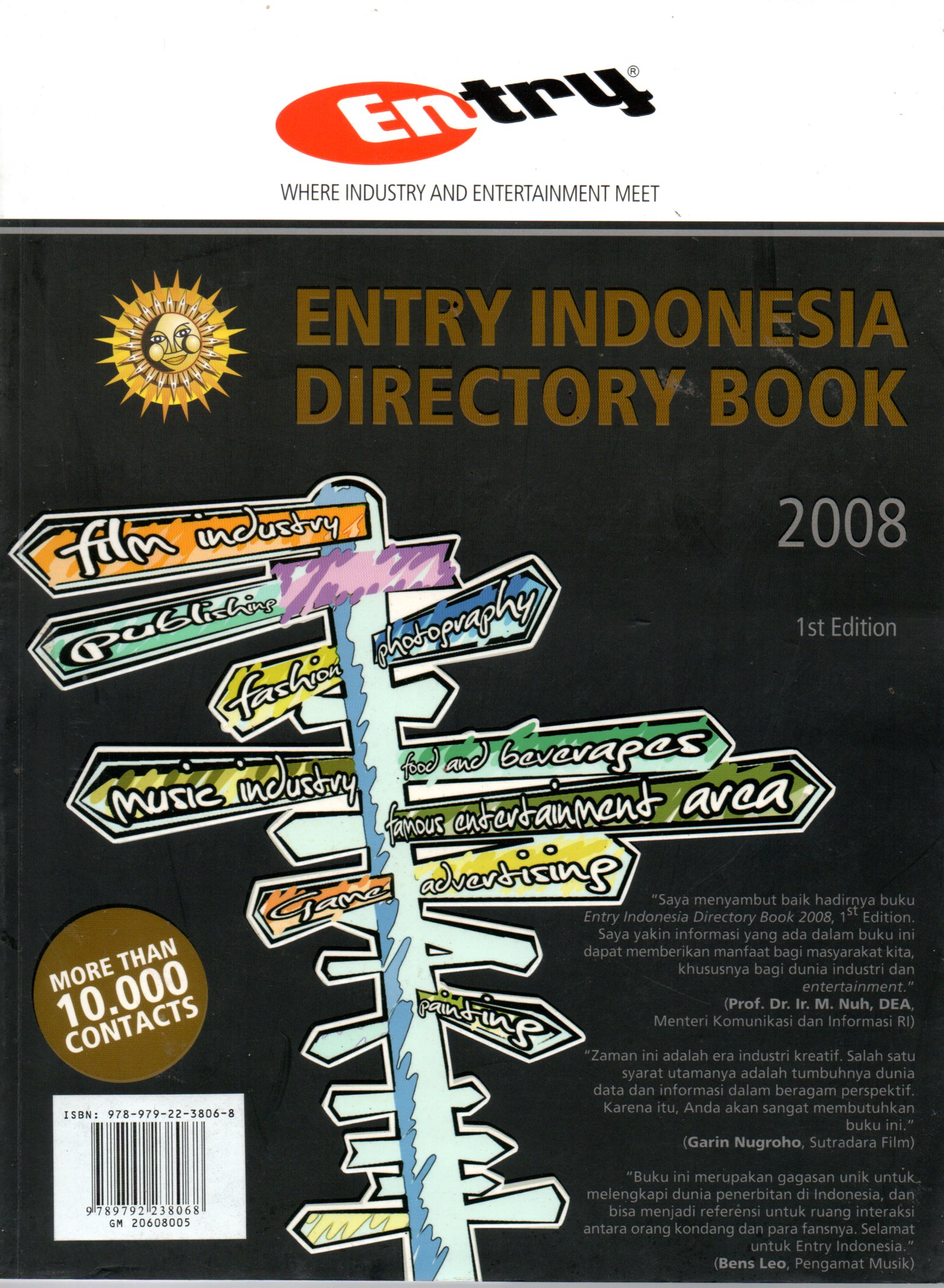 Sampul Entry Indonesia Directory Book
