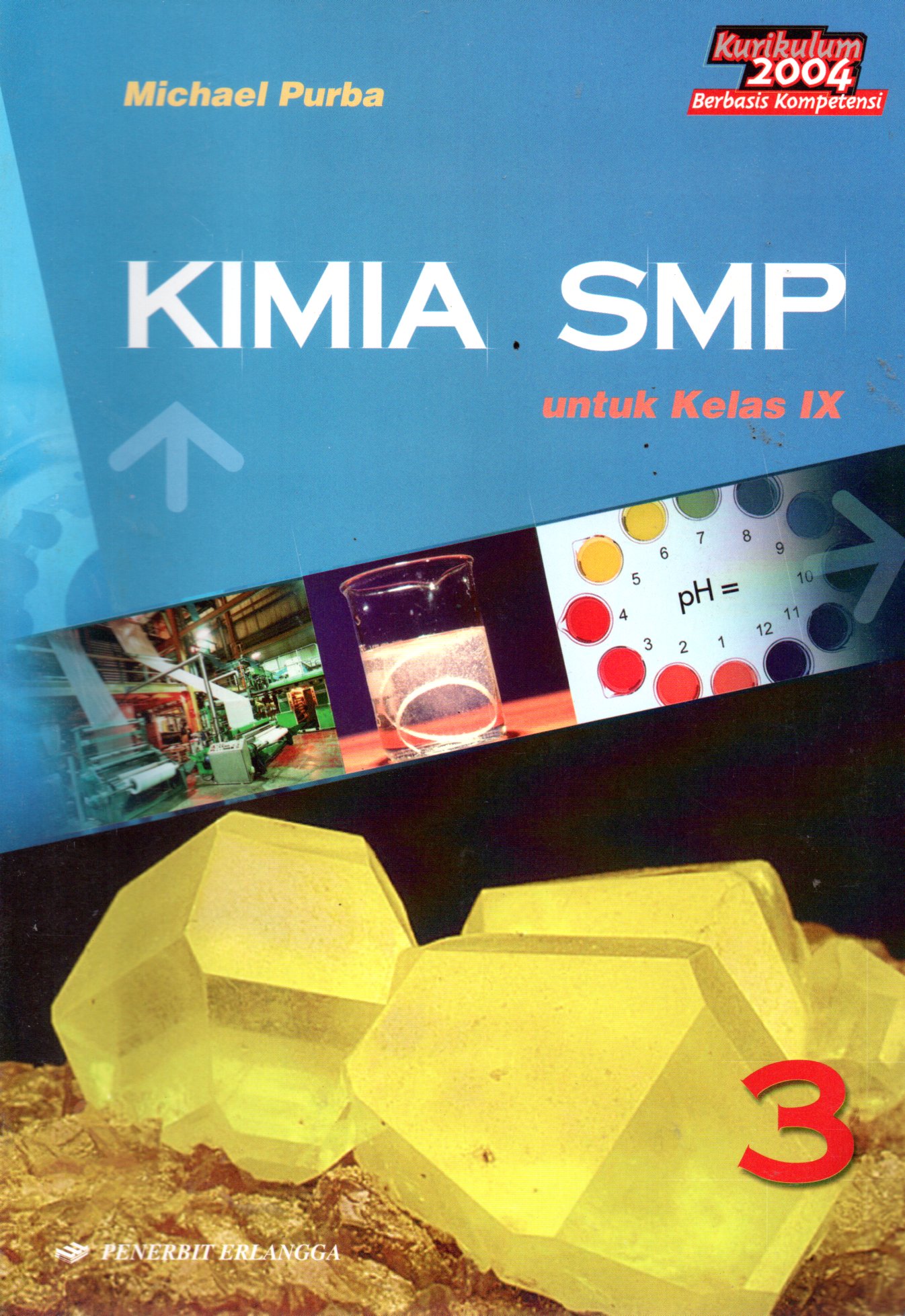Sampul Kimia SMP :  untuk Kelas IX