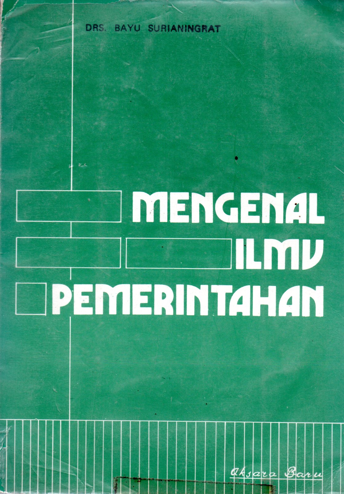 Sampul Mengenal Ilmu Pemerintahan