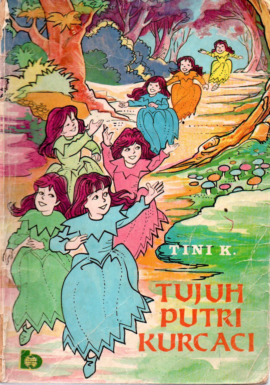 Sampul Tujuh Putri Kurcaci