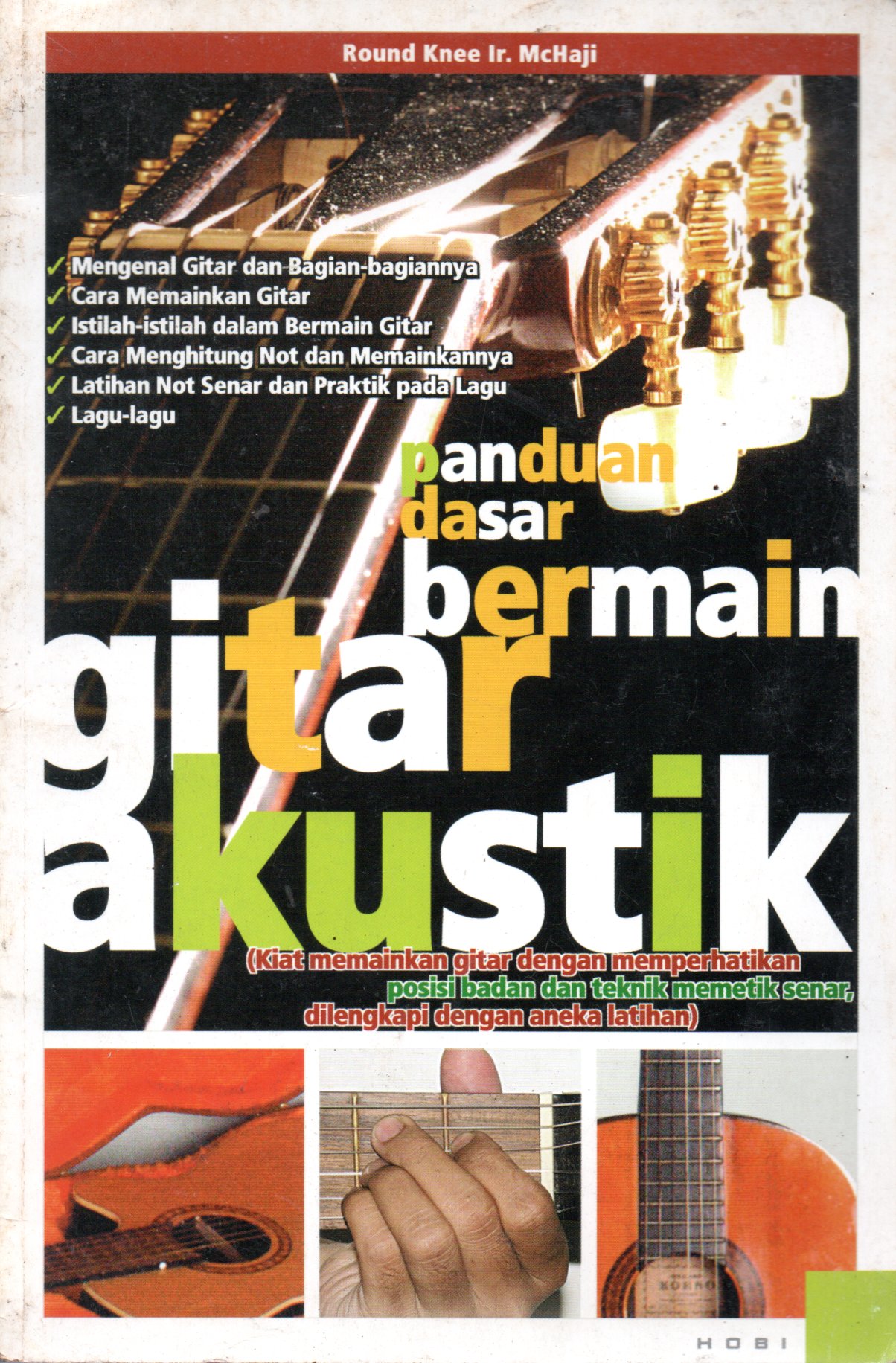 Sampul Panduan Dasar Bermain Gitar Akustik / Penyunting: Tajudin