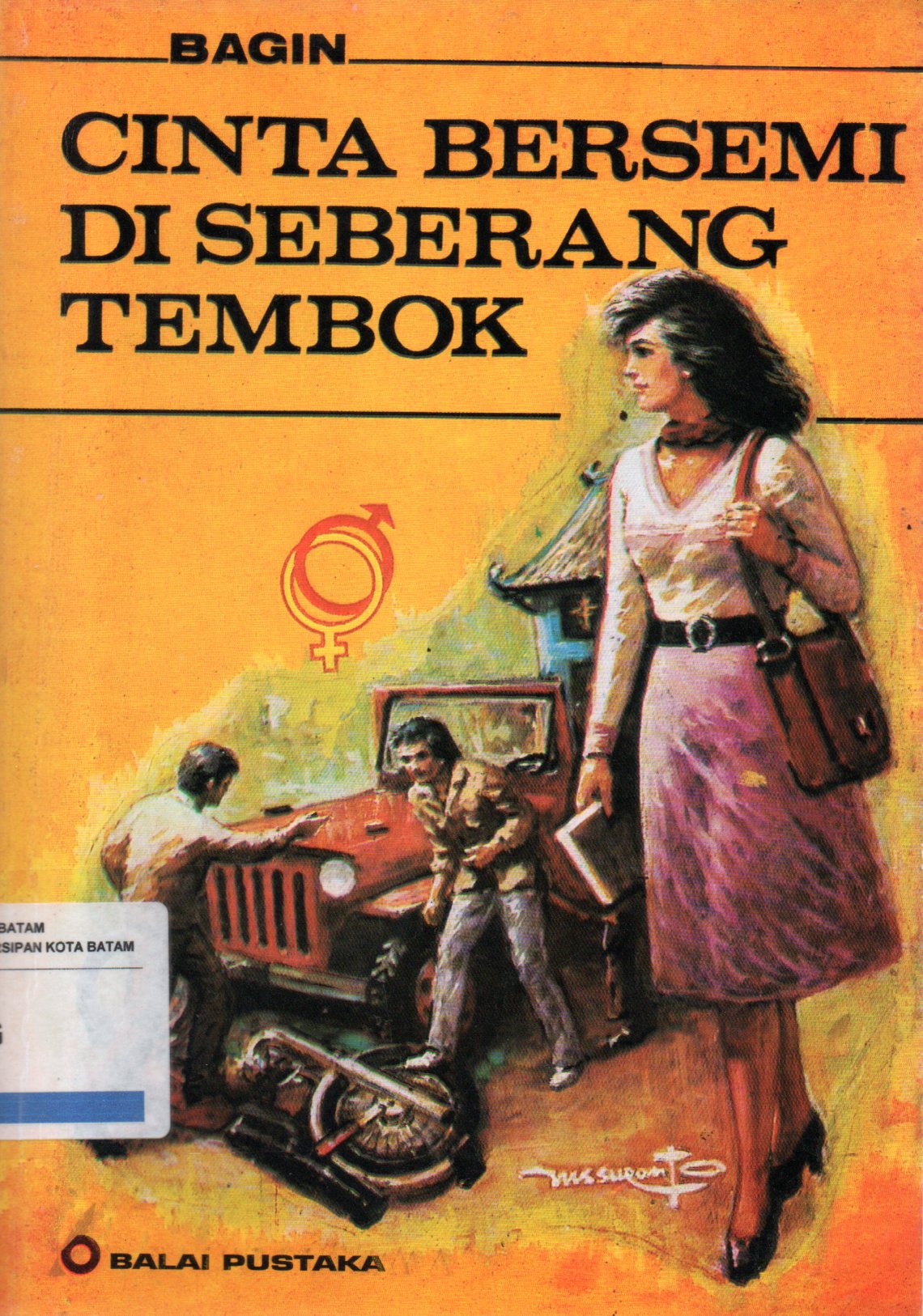 Sampul Cinta Bersemi di Seberang Tembok