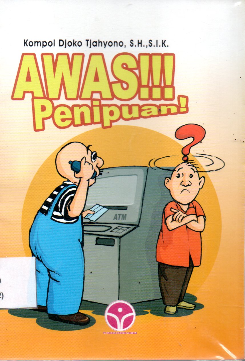 Sampul Awas Penipuan! / Editor : Antok Tri Prabowo