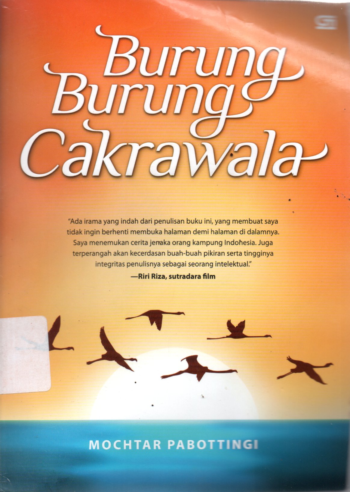 Sampul Burung-Burung Cakrawala / Penyunting: Andi Tarigan
