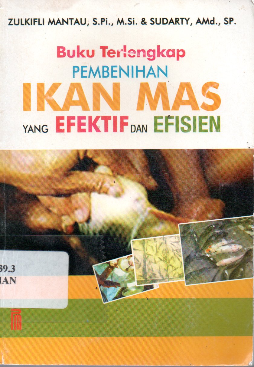 Sampul Pembenihan Ikan Mas yang Efektif dan Efisien
