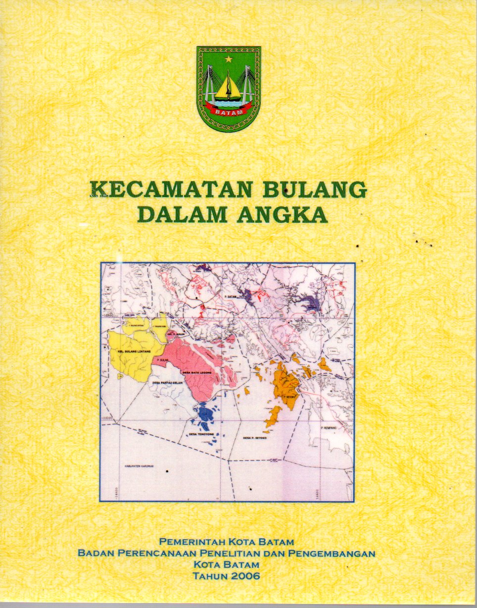 Sampul Kecamatan Galang dalam Angka :  Tahun 2006